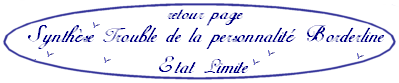 AAPEL - retour page synthese trouble de la personnalité Etat limite Borderline
